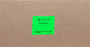 18 x 12 x 9 Stock Box